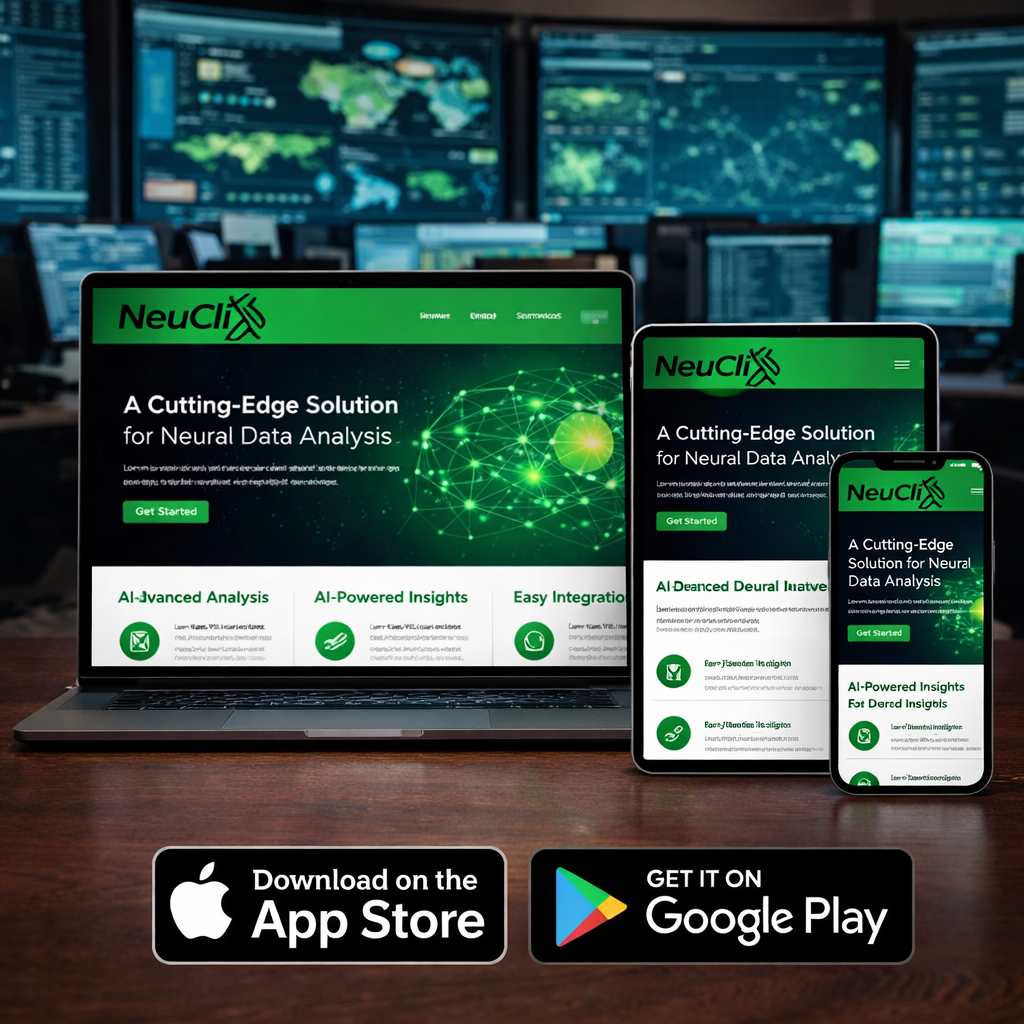 NeuClix free PWA website displayed on desktop tablet and mobile devices showcasing responsive progressive web app design and development